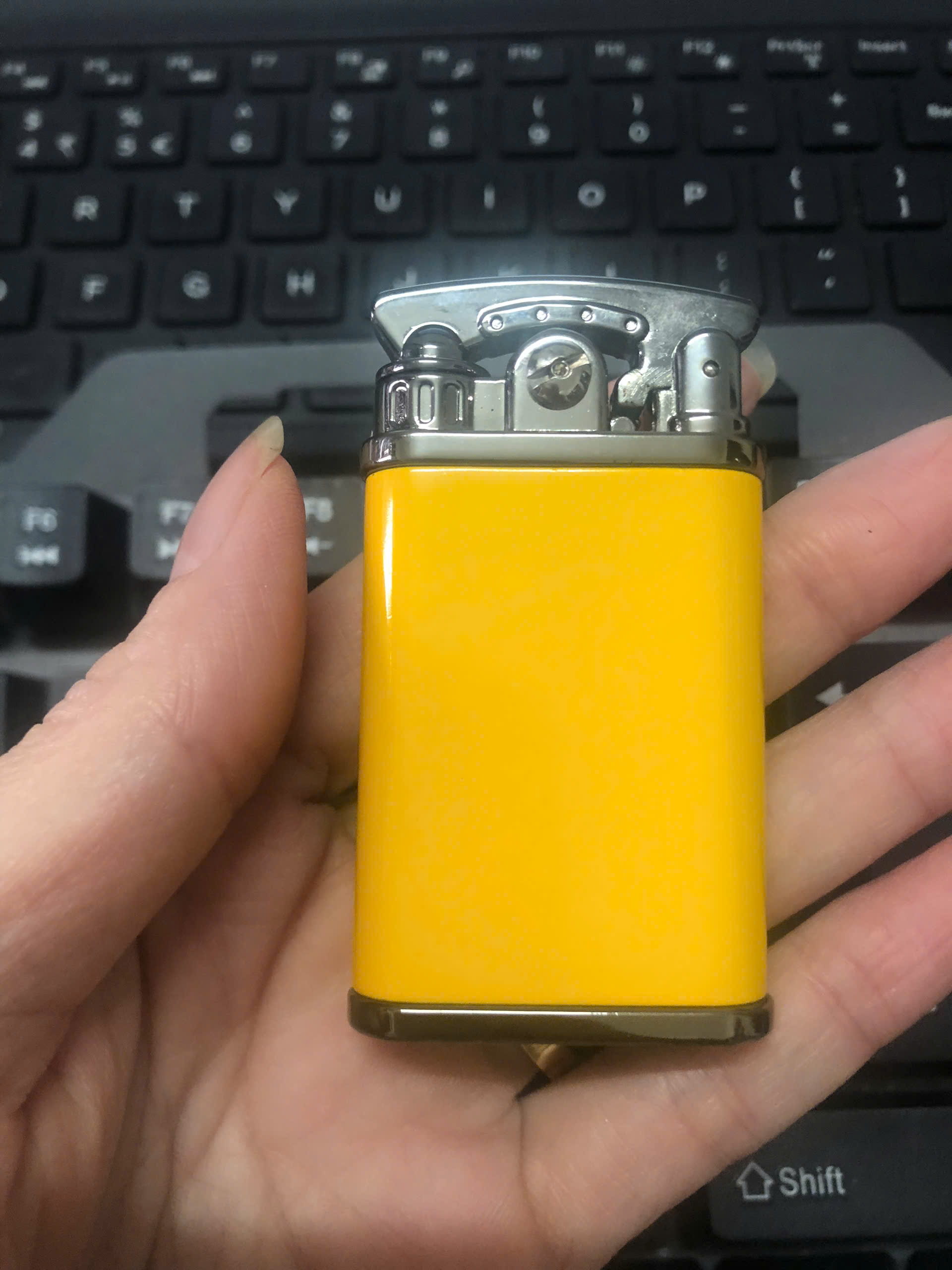 Vỏ Hộp Quet Bật Lửa Khò 1 Tia Đánh Lửa Tự Động COB-602