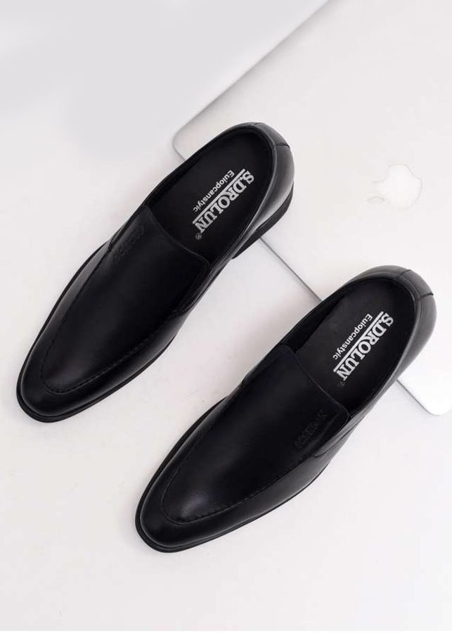 Giày Công Sở Tăng Chiều Cao 6 cm Da Bò LC16