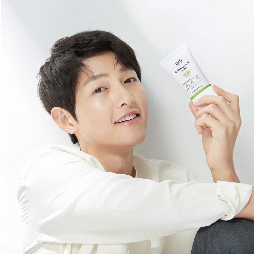 Kem chống nắng trắng da vật lý cho da nhạy cảm Dr.G Green Mild Up Sun+ SPF50+PA++++ Hàn Quốc 50ml