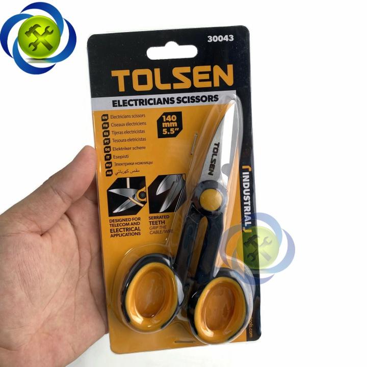 Kéo điện tử Tolsen 30043 dài 140mm