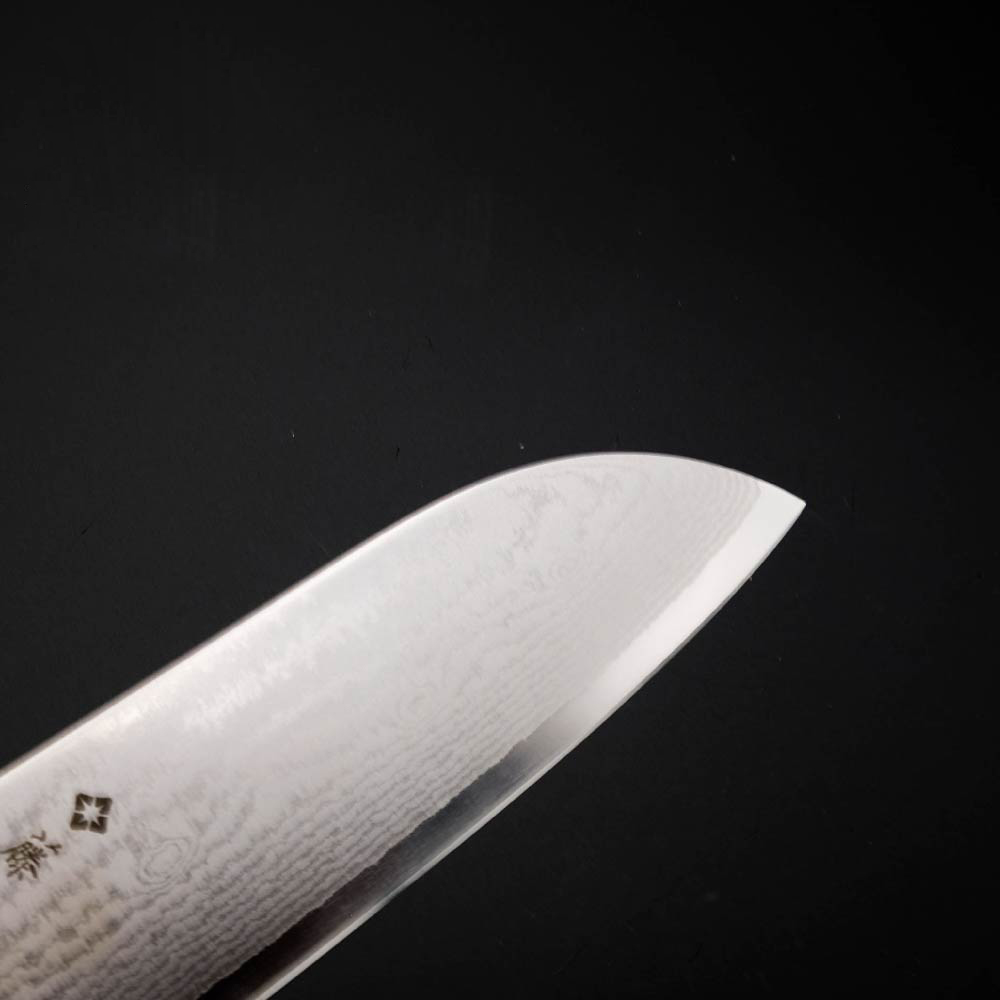 Dao thái đa năng Tojiro Flash 63 lớp Damascus VG10 Santoku FF-SA180 (180mm) - Dao bếp Nhật cao cấp Tojiro