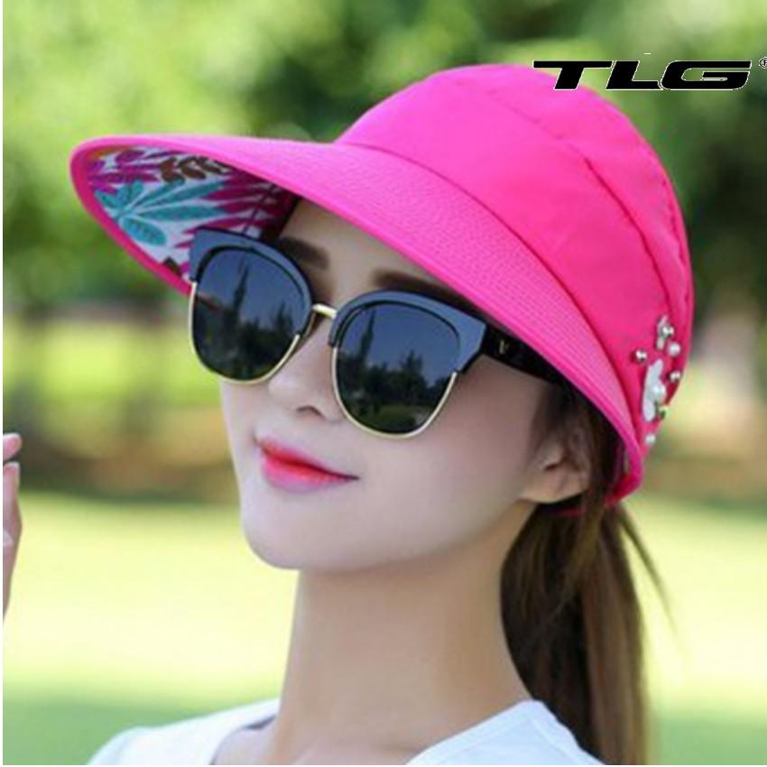 Mũ Nón Nữ Chống Nắng Cao Cấp TLG 422TI (hồng)