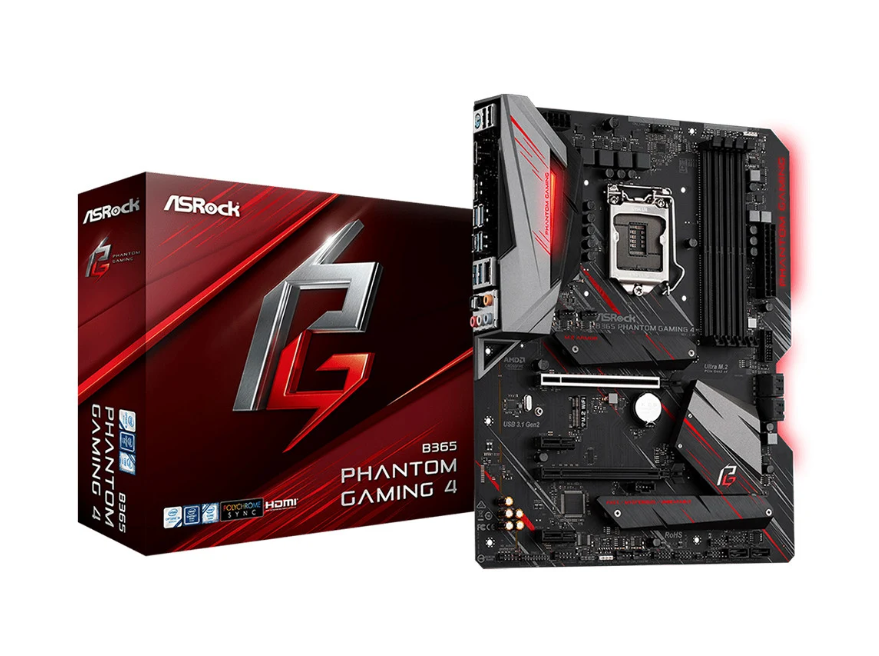 Mainboard ASRock B365 Phantom Gaming 4 Hàng Chính Hãng