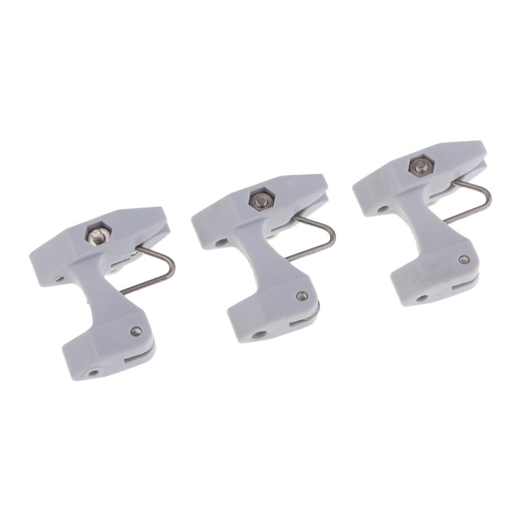 3pcs Clip Line Release Downrigger Outrigger Kite Power Grip Release Clips