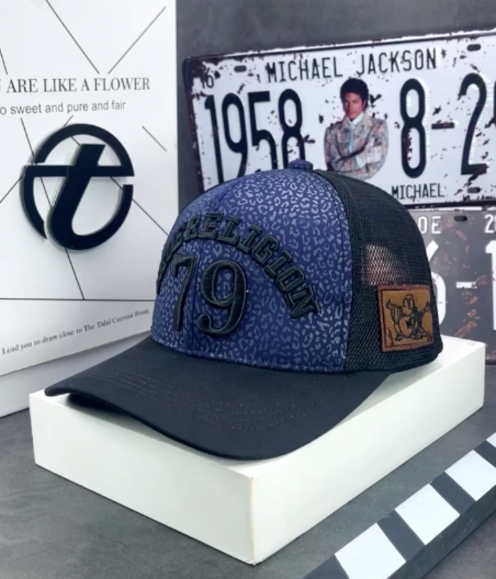 Nón kết, mũ lưỡi trai Ông Địa 79 vải kaki phối lưới form chuẩn thời trang đường phố