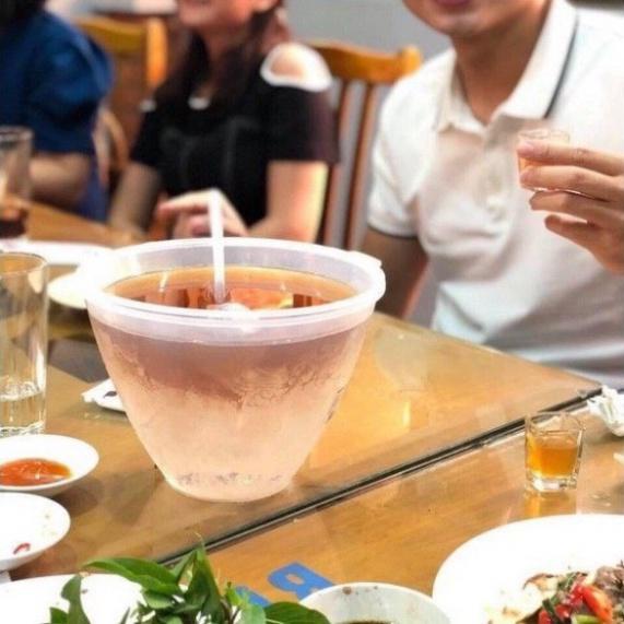 Bát đựng rượu - Bộ bát ướp lạnh rượu kèm gáo đong