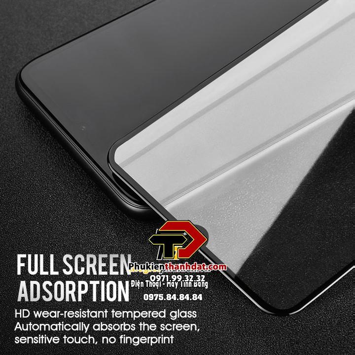 Dán kính cường lực full 5D tràn màn hình dành cho Xiaomi Redmi 9C