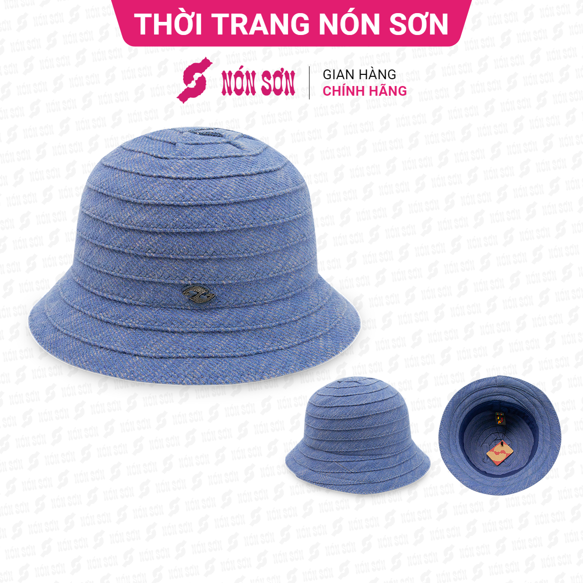 Mũ vành thời trang NÓN SƠN chính hãng XH003-41A-XH2