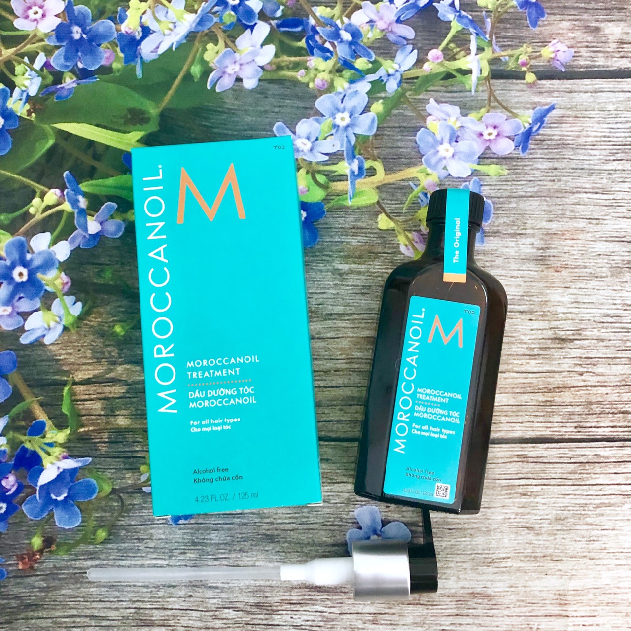 Tinh dầu dưỡng bóng phuc hồi tóc Moroccanoil 125ml - Hàng chính hãng