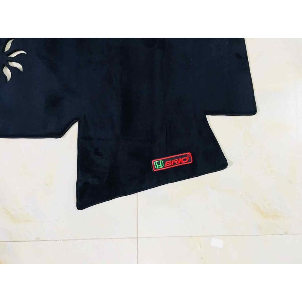Brio,Thảm taplo lông cừu xe Honda Brio 2019 có chống trượt