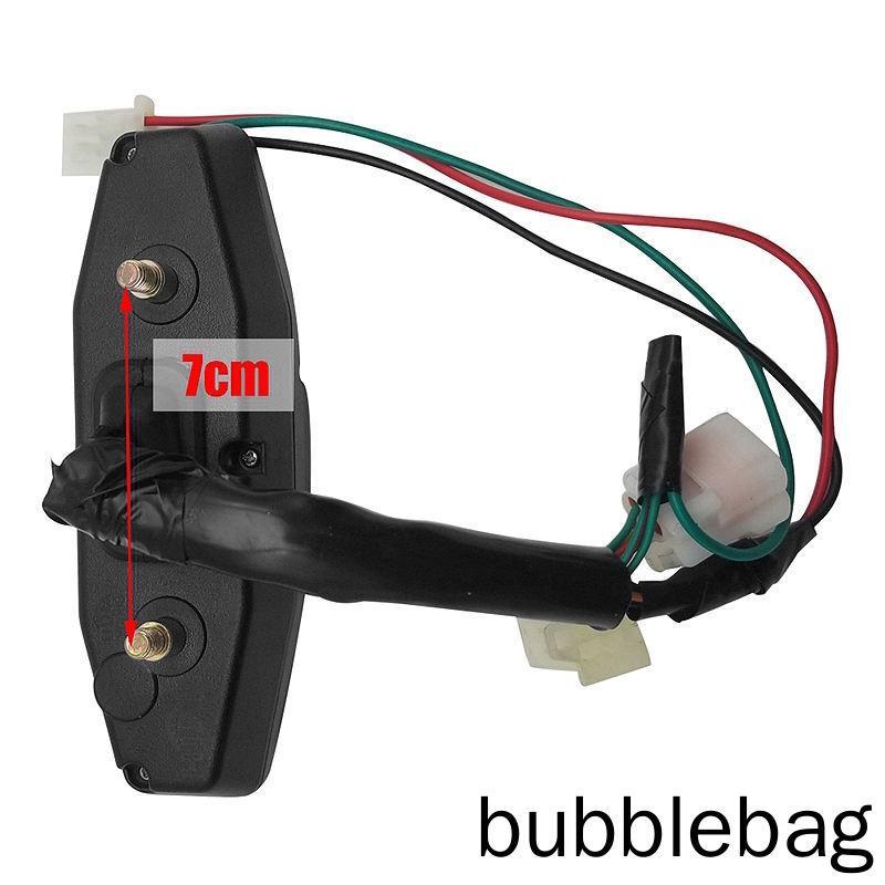 Đồng Hồ Đo Tốc Độ Kỹ Thuật Số Màn Hình Lcd Chuyên Dụng Cho Xe Máy