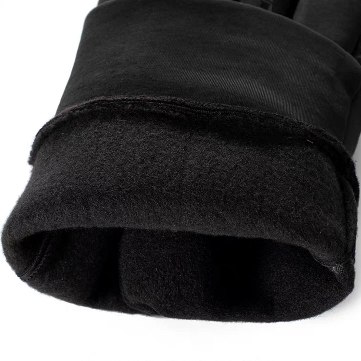 Găng tay nam mùa đông lót nỉ lông ấm áp lòng bàn tay chống trượt, cảm ứng điện thoại GTN2