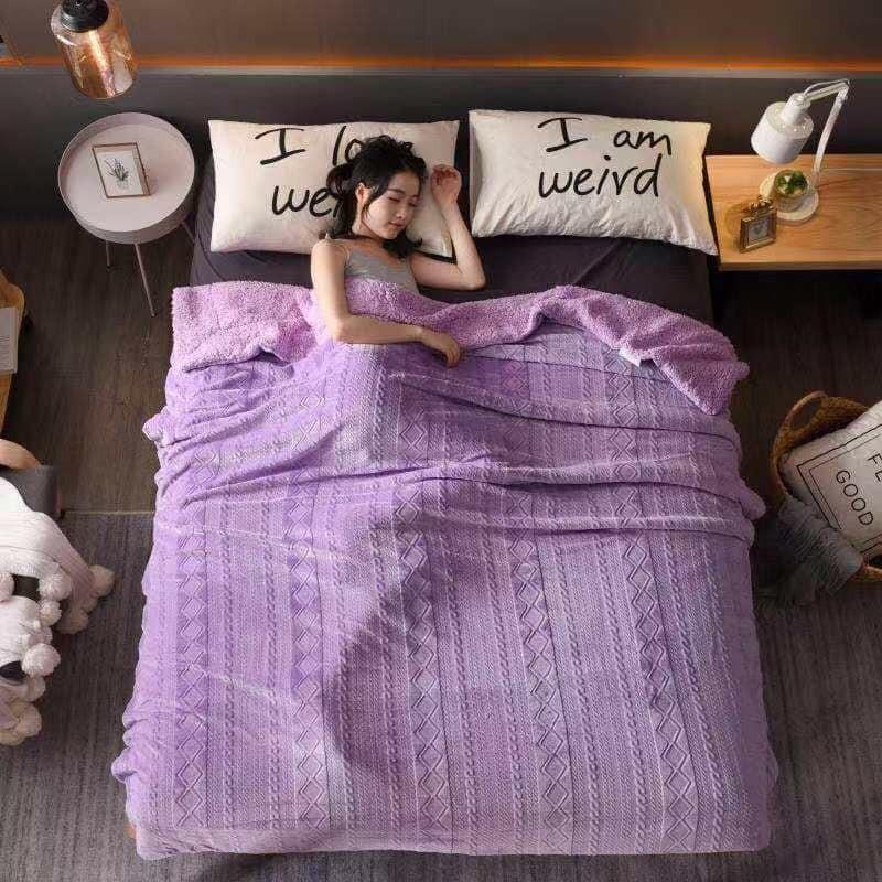 CHĂN LÔNG CỪU CAO CẤP