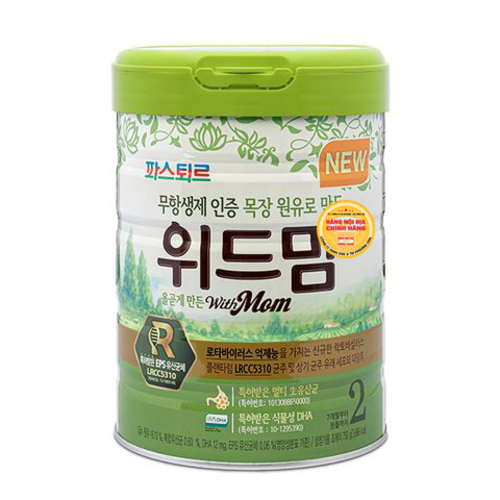 Sữa With Mom số 1 750g (0 - 6 tháng)