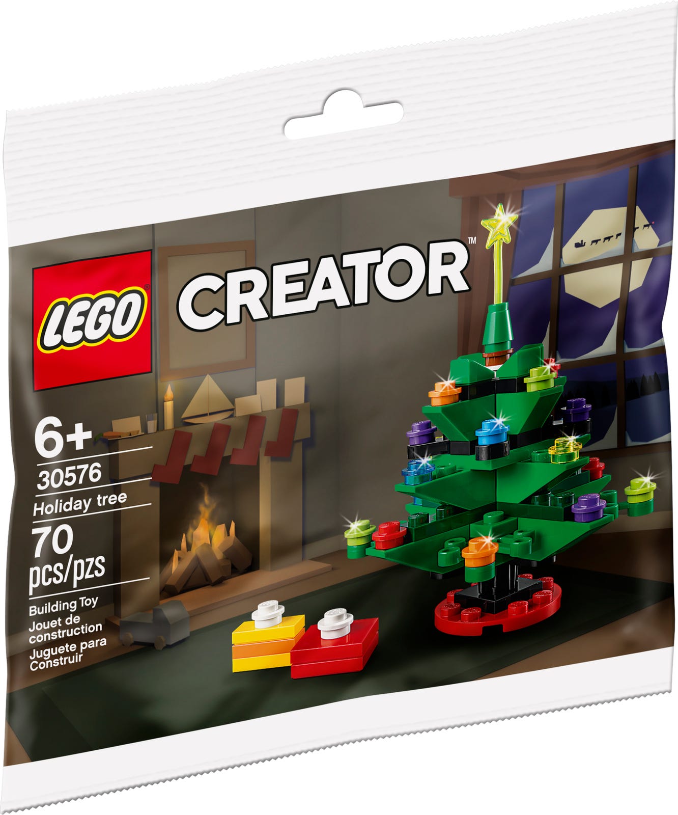 LEGO đồ chơi lắp ráp Cây thông Giáng Sinh 30576