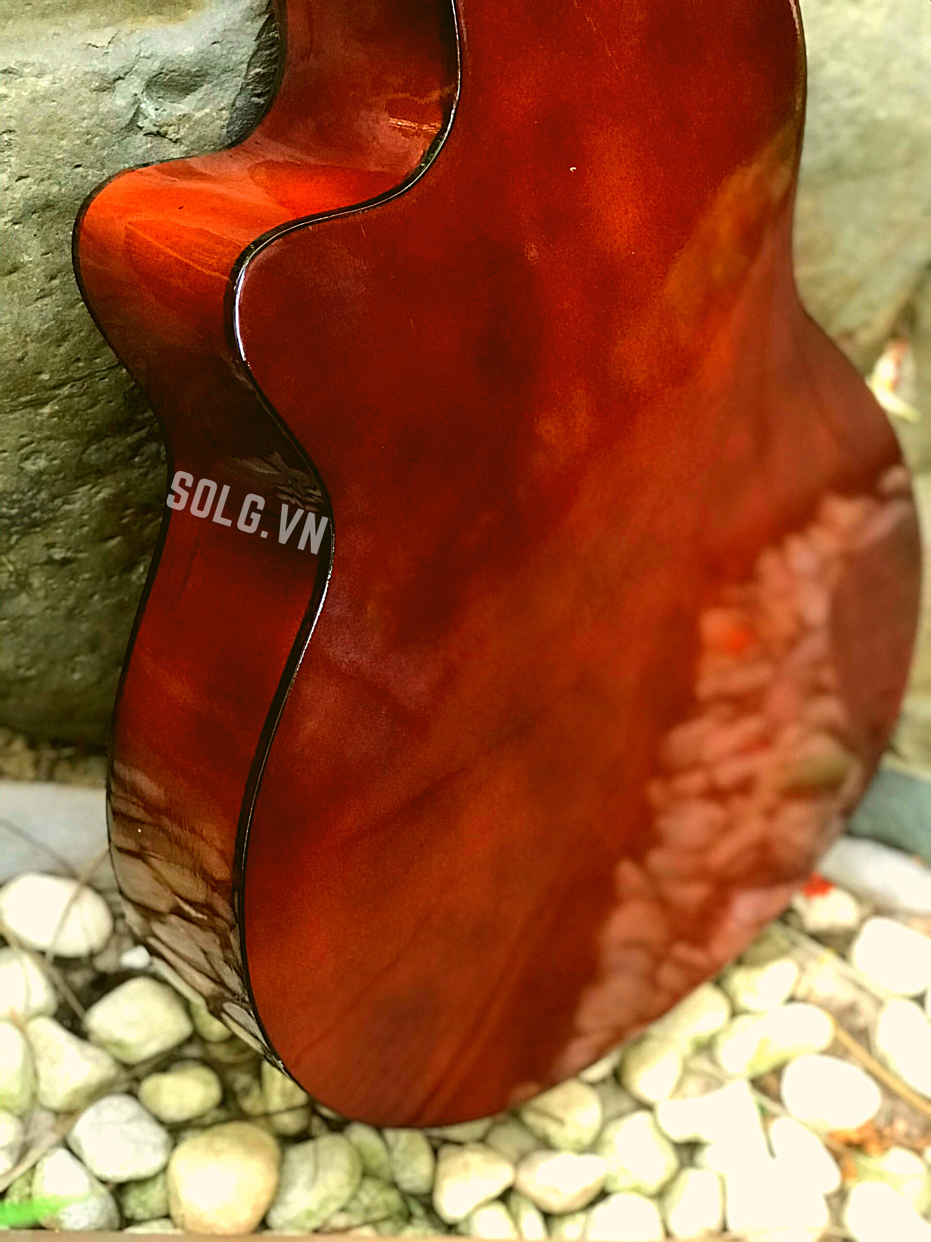 Guitar Acoustic SAG03C Dáng khuyết - Kèm Phụ Kiện