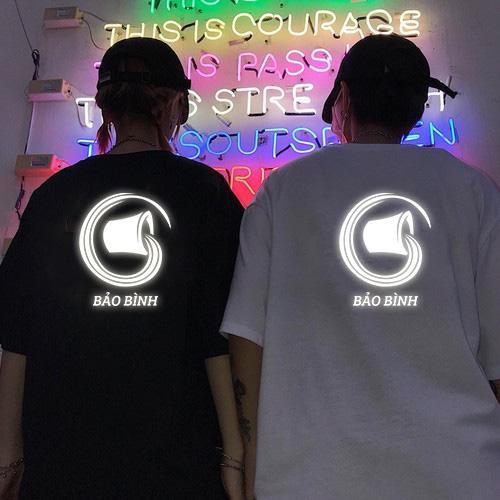 Áo thun Unisex phản quang 12 Cung Hoàng Đạo  Có size tay lỡ