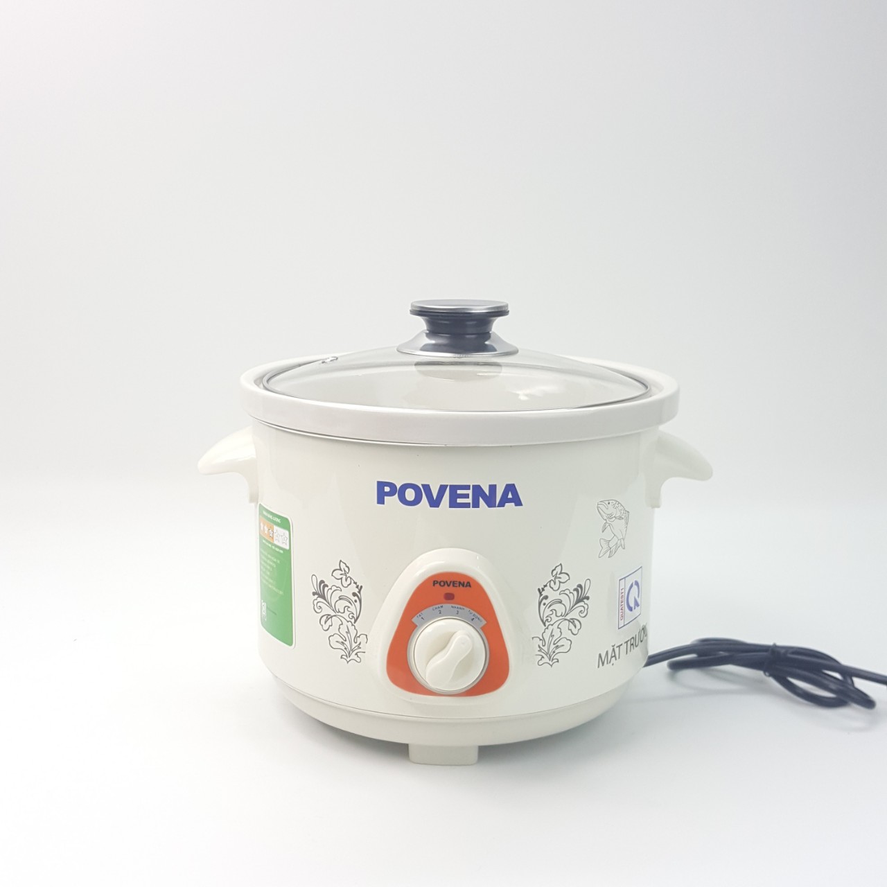 Nồi nấu chậm Povena PV-25 2,5 lít - Hàng chính hãng