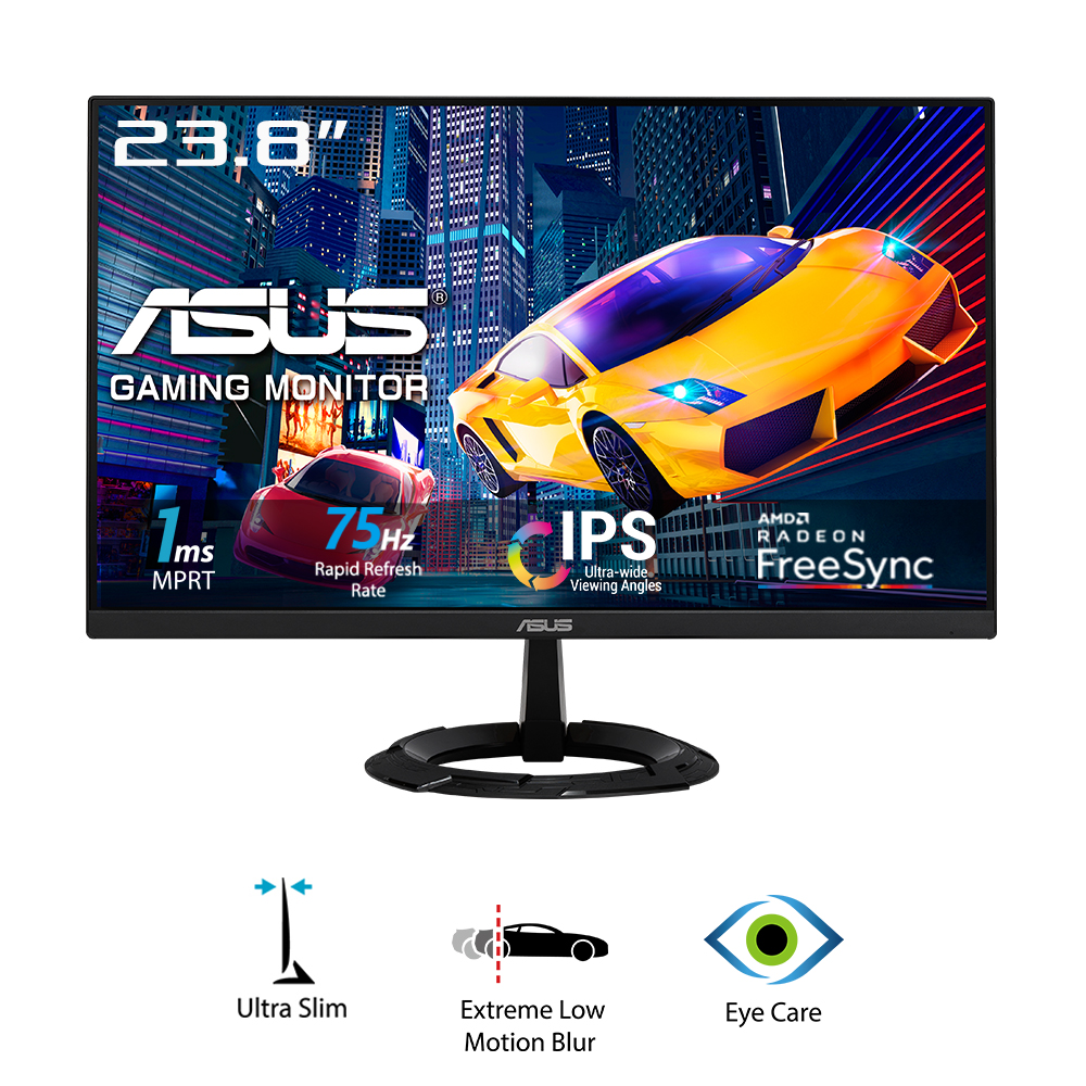 Màn Hình ASUS VZ249HEG1R Gaming 24&quot; Full HD IPS 75Hz FreeSync - Hàng Chính Hãng