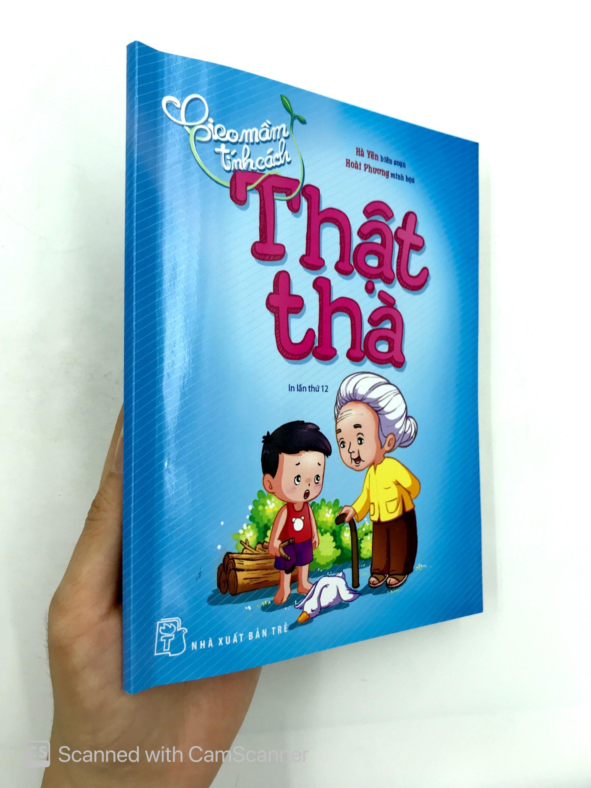 Sách Gieo Mầm Tính Cách - Thật Thà (Tái Bản)