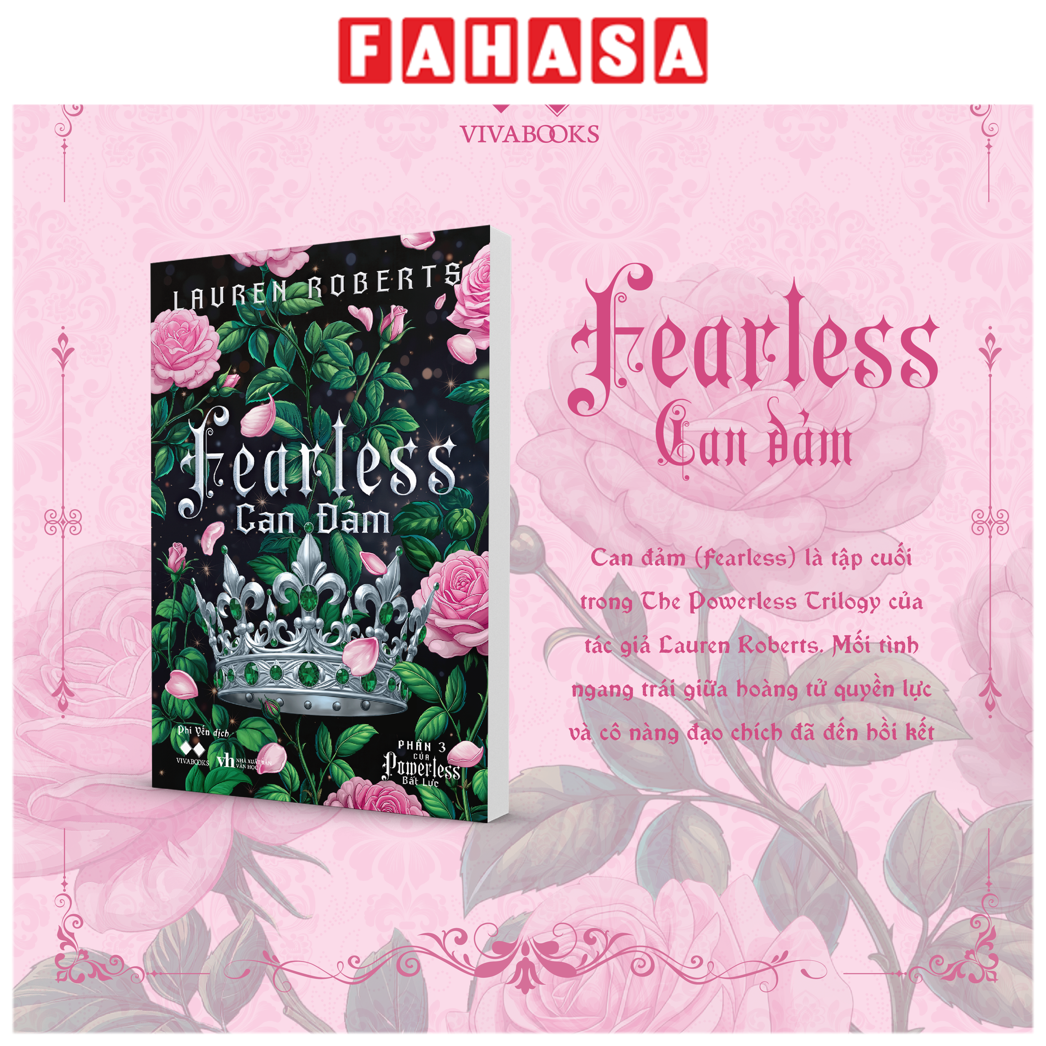 Sách - Can Đảm - Fearless - Tặng Kèm Bookmark Hoa Hồng + Decal 7 Màu