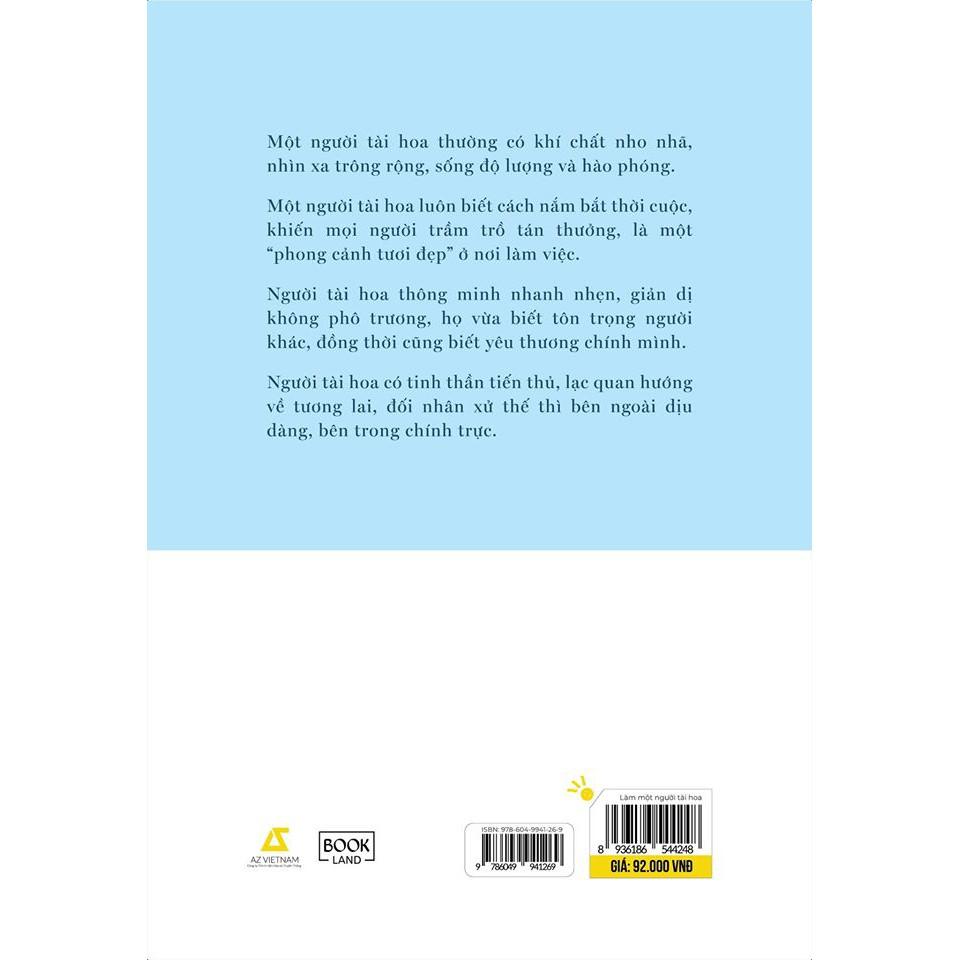 Sách - Làm Một Người Tài Hoa
