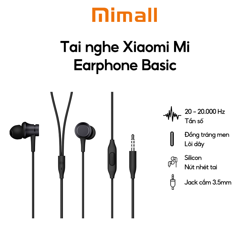 Tai Nghe Nhét Tai Mi Basic Xiaomi