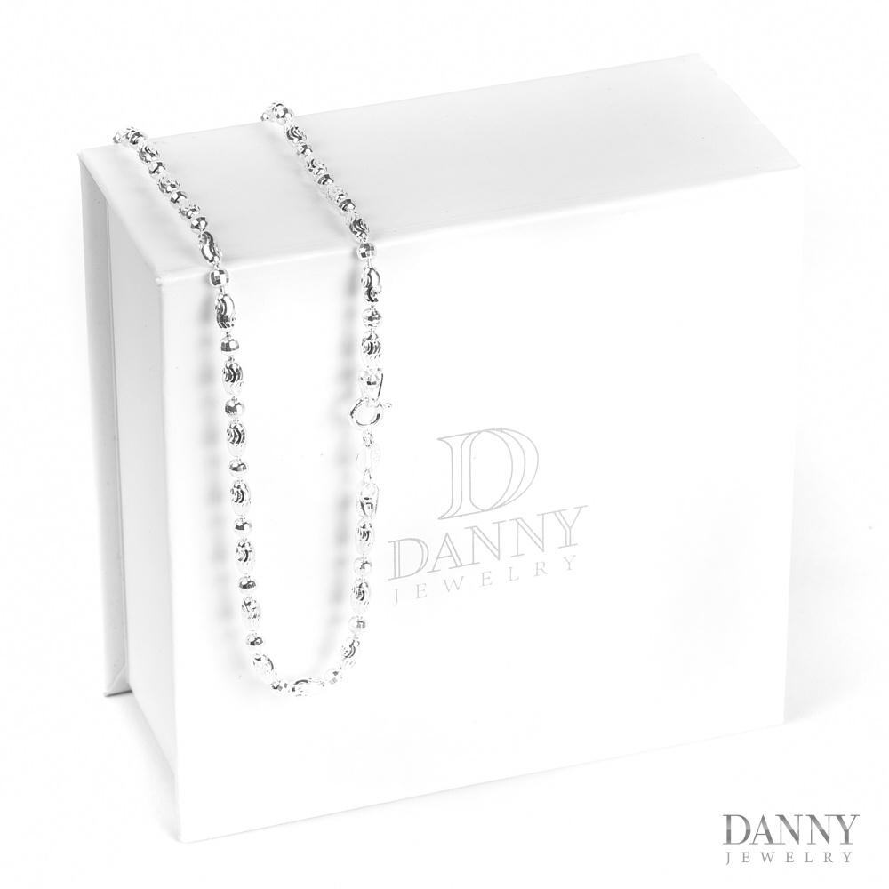 Dây Chuyền Nữ Danny Jewelry Bạc 925 Xi Bạch Kim