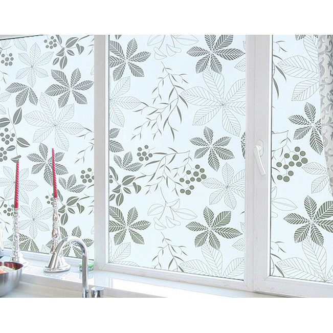 Combo 5m Decal Giấy Dán Kính Hoa Trắng