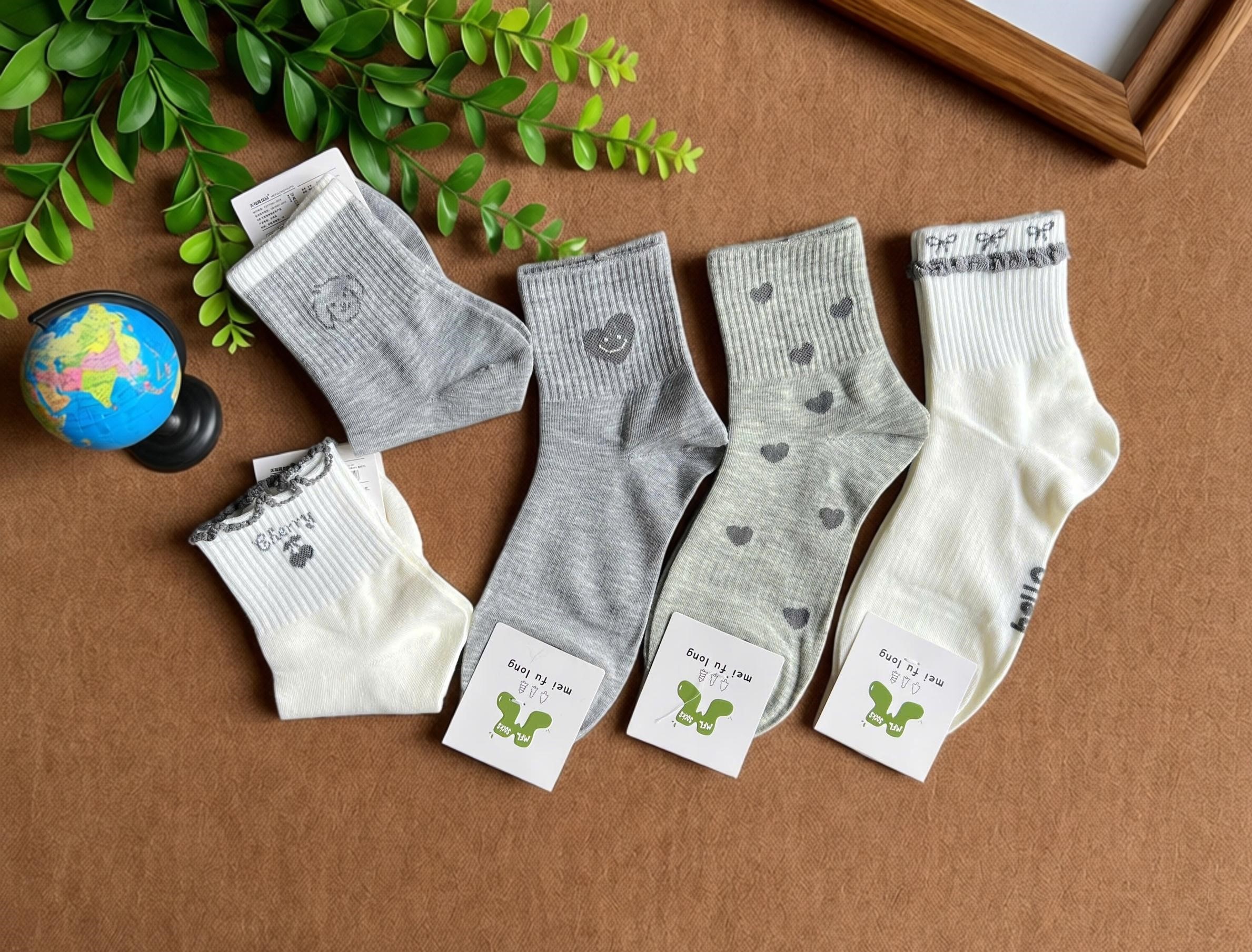 SET 5 ĐÔI TẤT VỚ NỮ CAO CỔ MÃ 17 DÀNH CHO NỮ