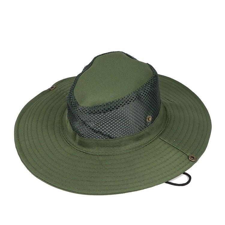 Summer Breathable Mesh Fishing Caps Unisex Outdoor UV Protection Sun Cap Hiking Camping Travel Fishing Hat