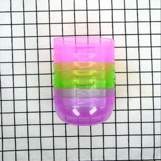 Combo 50 chén pha mặt nạ nhựa dẻo y hình