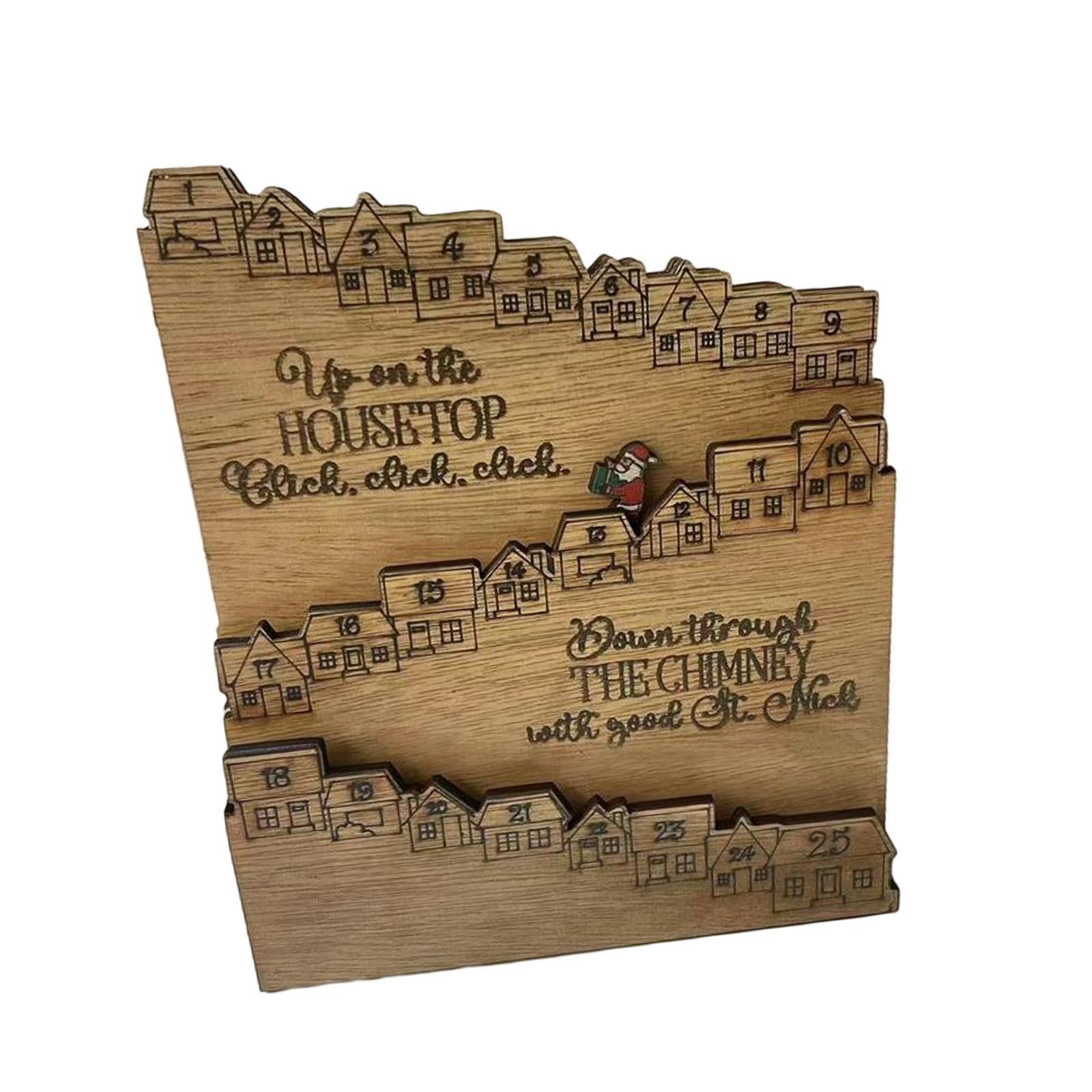 Counting Down  for Kid Adult Handmade Ornament Decoration for Party Festive Gifts