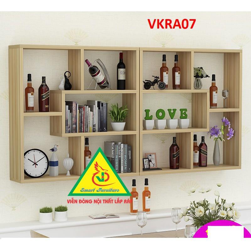 Kệ  trang trí treo tường VKRA07 - Nội thất lắp ráp Viendong Adv