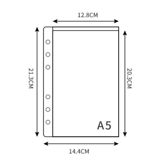 Sổ binder đựng card size A5