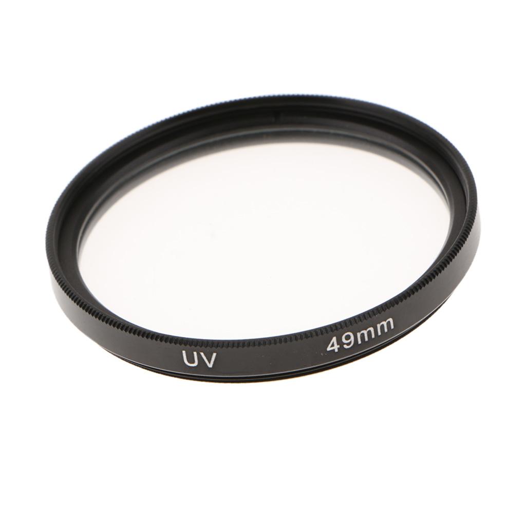49mm UV Filter - Ultra Slim Multi Coated Ultraviolet Protection Lens Filter for Canon Nikon Sony DSLR Lens