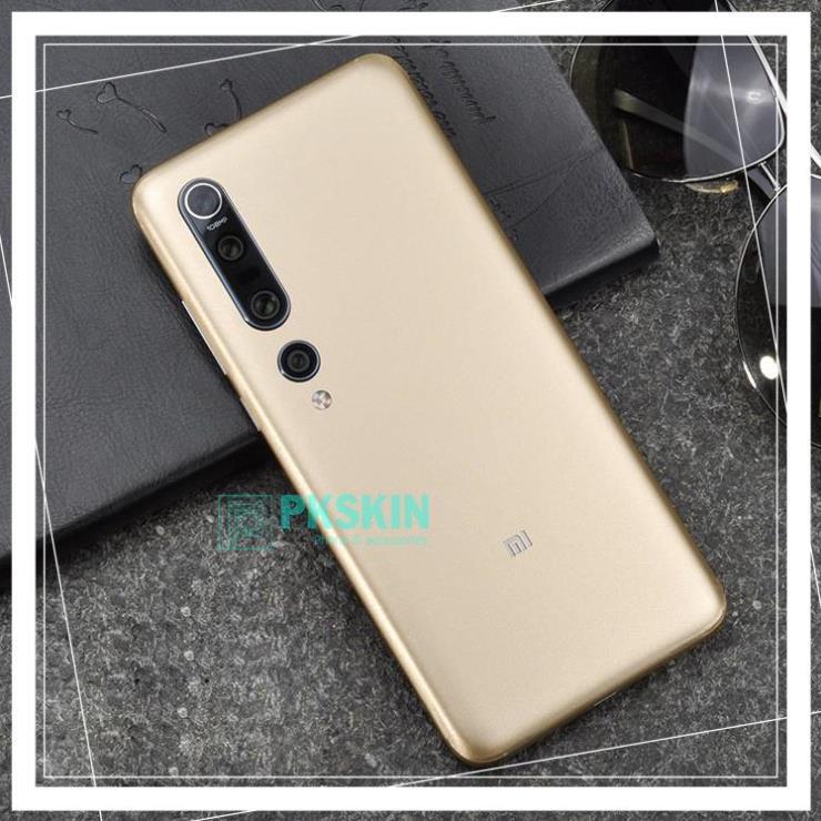 Skin dán full lưng và viền cho xiaomi mi 10 , xiaomi 10 pro