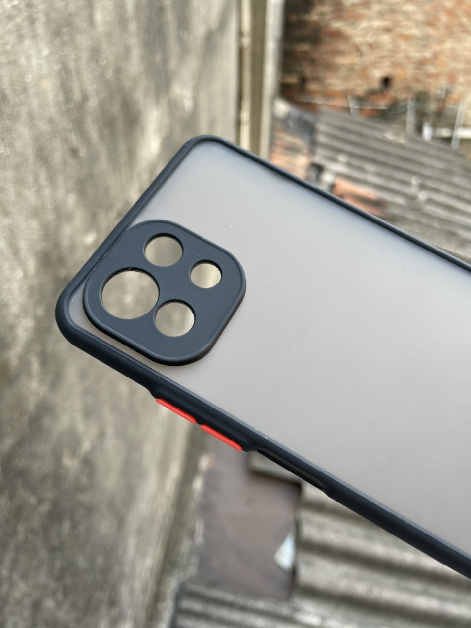 Ốp lưng nhám mờ cho Xiaomi Mi 11 lite chống sốc, bảo vệ Camera