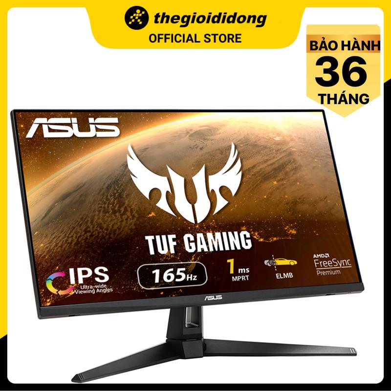 Asus LCD VG279Q1A/27&quot;F/1ms/165Hz/250cd2/HDMI/DP/Cáp HDMI/Cáp DP/Đen - Hàng chính hãng