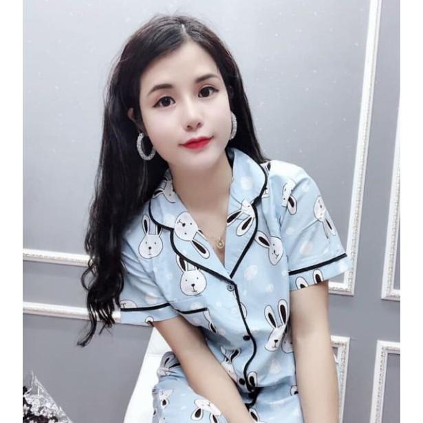 Bộ Pijama Lửng, chất kate thái loại 1 full viền, thiết kế độc qu