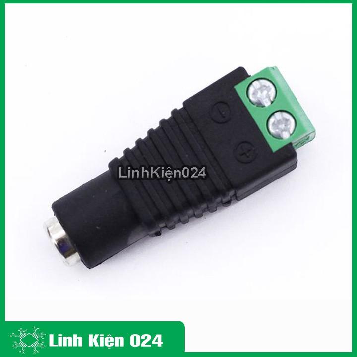 Combo Bơm Mini 12V Trắng Bãi+Adapter 12V-2A+Jack Nối Nguồn Cái