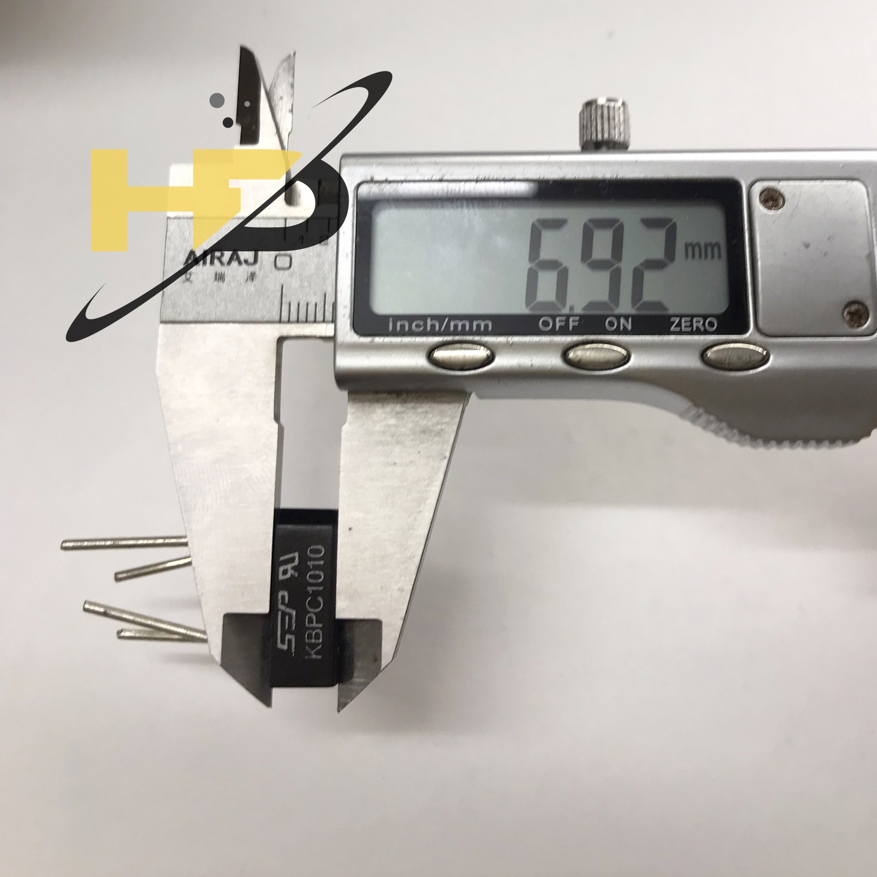 Diode Cầu Vuông KBPC1010 10A 1000V DIP-4 Mới