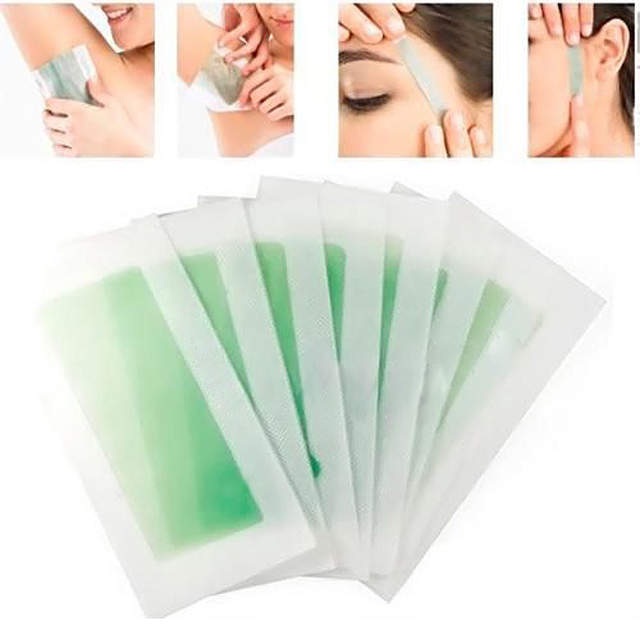 HỘP 10 MIẾNG WAX LÔNG DEPILATORY WAX RUNCAILI TẨY LÔNG VĨNH VIỄN