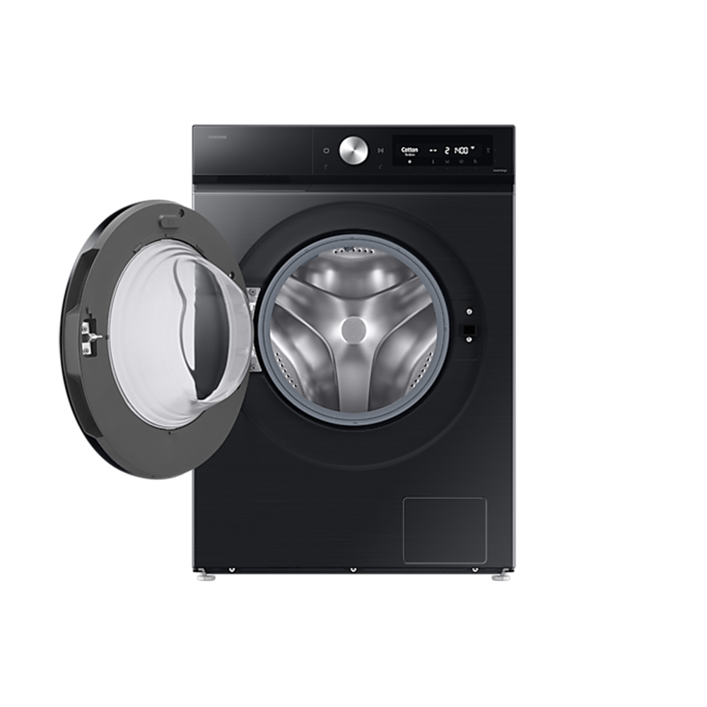 Máy giặt sấy SAMSUNG Bespoke AI™ WD12DB7B85GBSV với Ngăn giặt xả tự động, 12kg - Hàng chính hãng