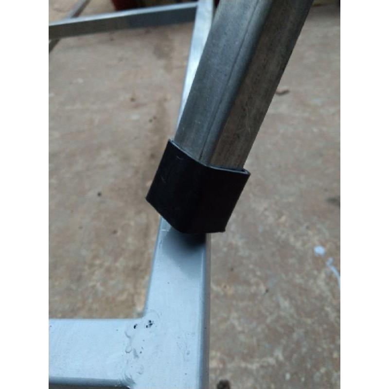 Kệ kê chậu trồng rau tại nhà-Kệ đôi- Hộp kẽm 20*20mm chống rỉ