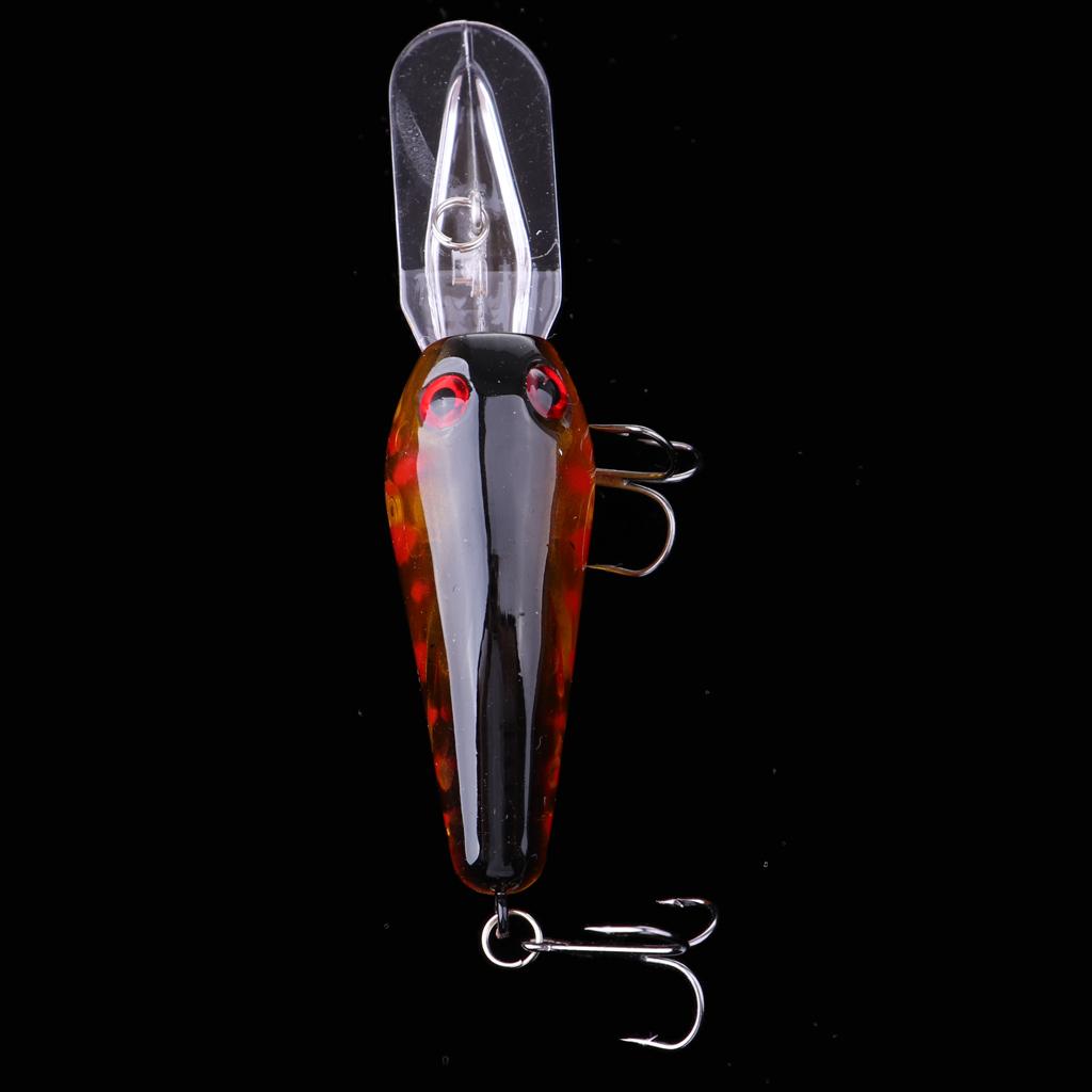 Fishing Lures Hard Bait Vivid Crankbait with Treble Hook 9cm/11.5g