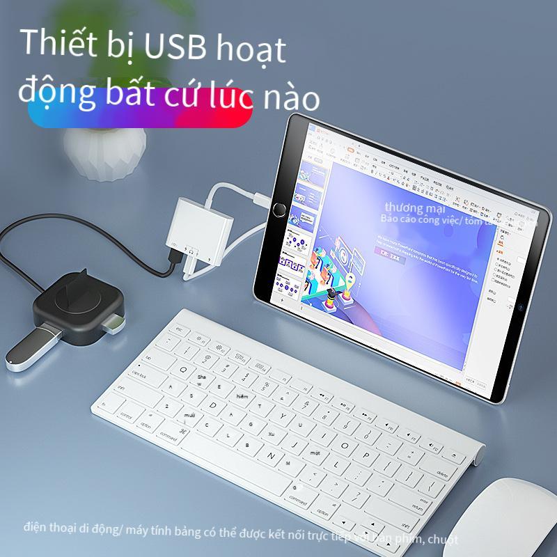 Giá thấp nhất phù hợp với điện thoại di động Apple sang typec cáp tai nghe âm thanh Bộ chuyển đổi USB3.0 đĩa cứng Bộ chuyển đổi OTG đĩa cứng