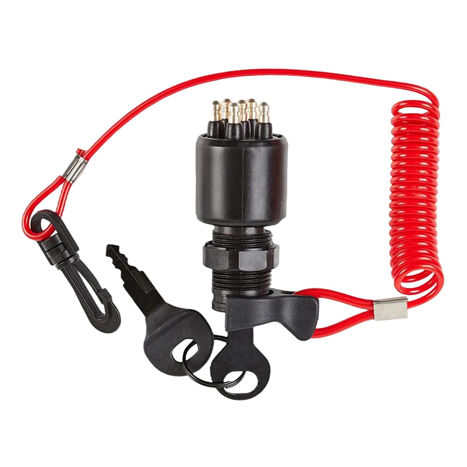 Ignition Key Switch 5005801 Replace Parts for Bombardier Outboard Motor
