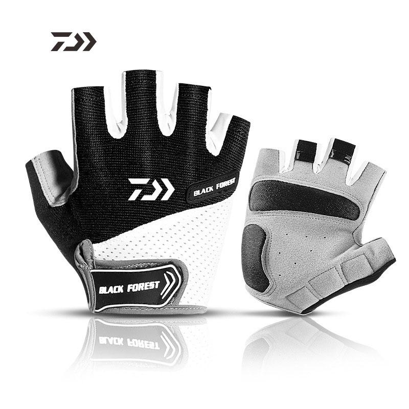 Cây Mùa Hè Câu Cá Quần Áo Thoáng Khí Mềm Chống Trượt Chống Sốc Núi Daiwa Găng Tay Câu Cá Thể Thao Ngoài Trời Đạp Xe Đi Bộ Đường Dài