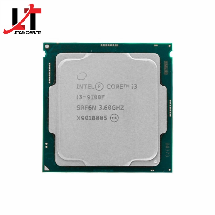 CPU Intel Core i3 9100F (4.20GHz, 6M, 4 Cores 4 Threads) TRAY chưa gồm Fan (Không GPU) - Hàng chính hãng